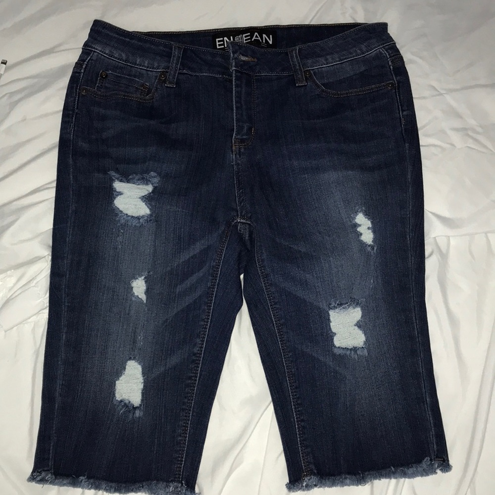 Jean shorts